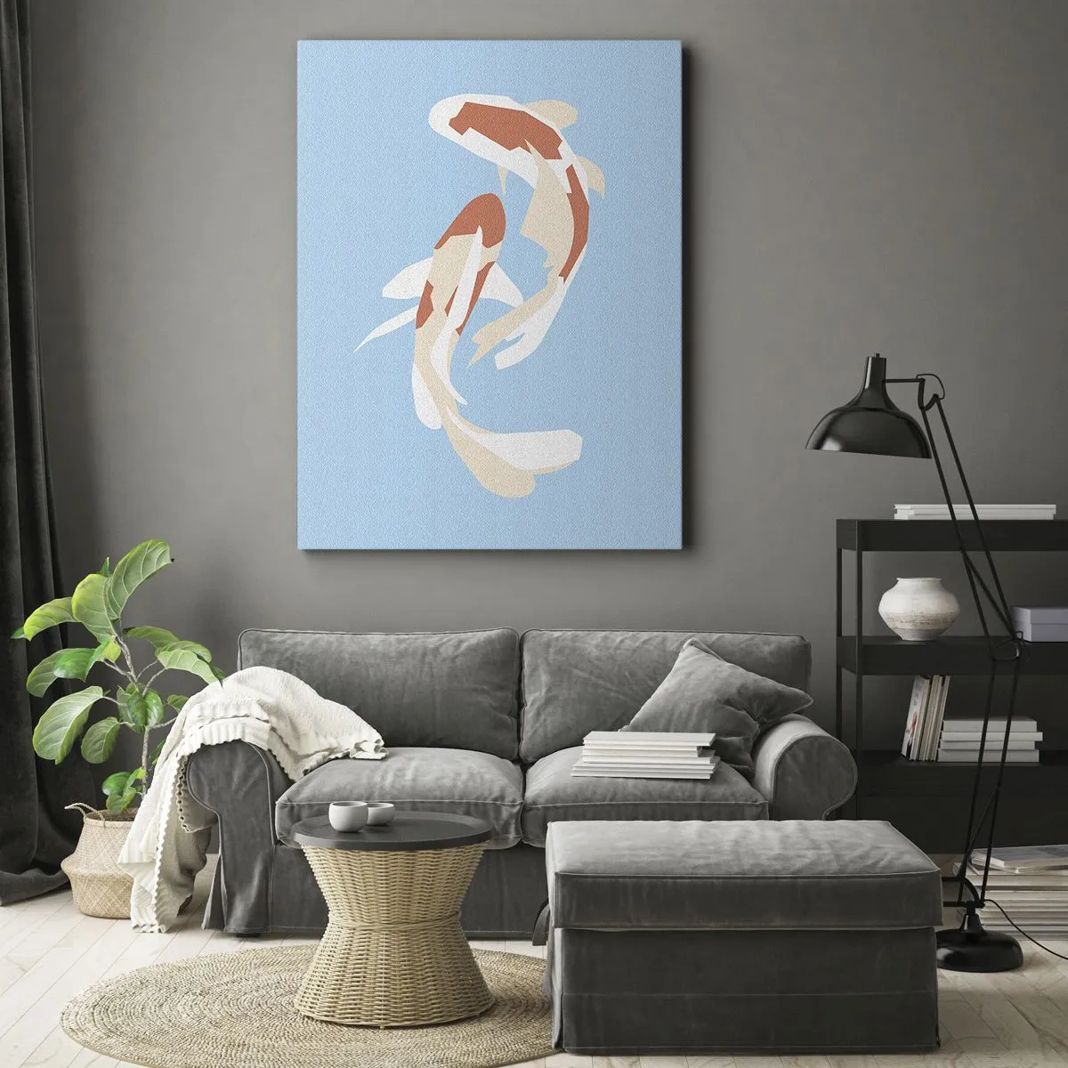 Obraz na plátně - Spontánní synchronizované plavání - 50x70 cm