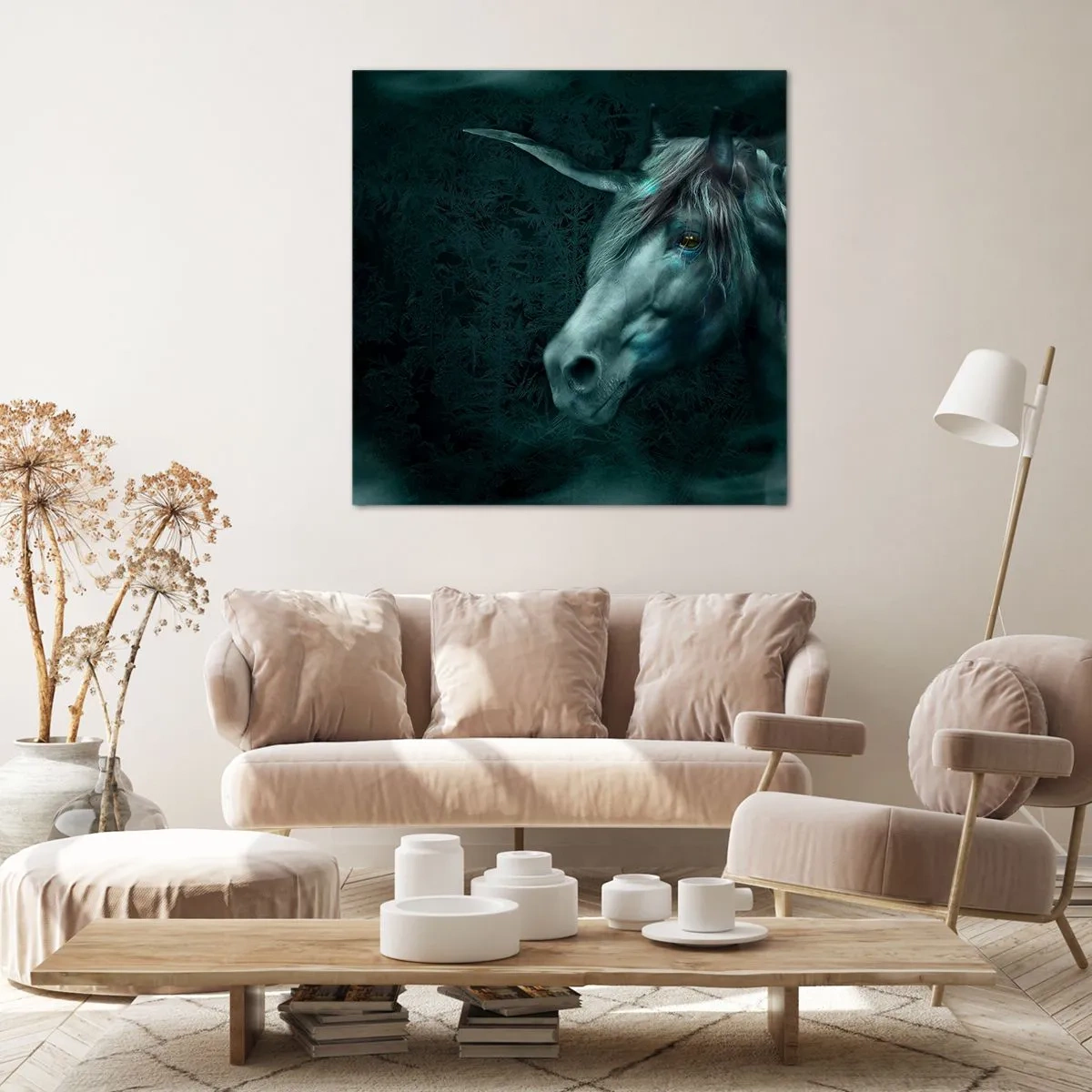 Obraz na plátně - V pohádkovém lese - 50x50 cm