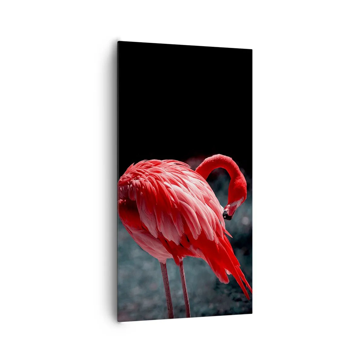 Obraz na plátně - Karmínová báseň přírody - 65x120 cm