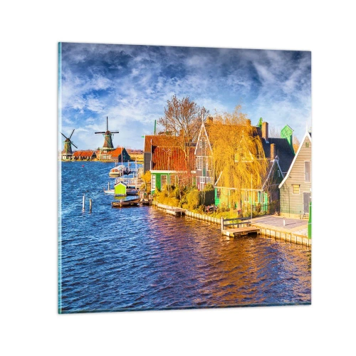 Obraz na skle - Od staletí beze změn - 30x30 cm