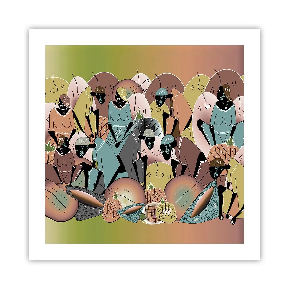 Plakát - Blíží se velký svátek - 50x50 cm