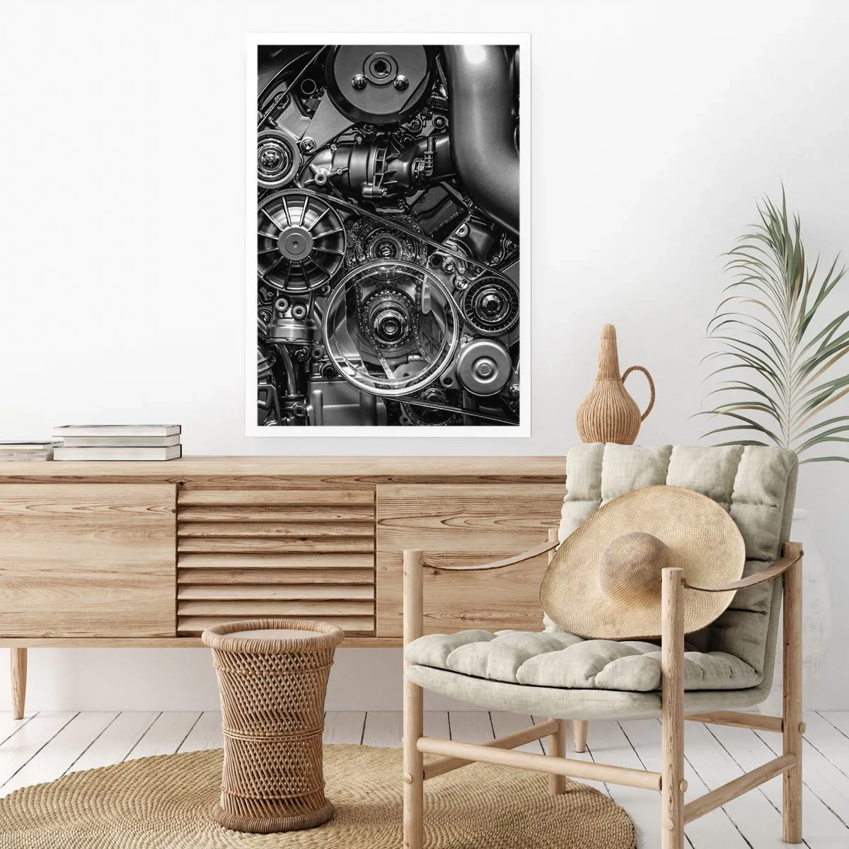 Plakát - Poezie mechaniky - 40x50 cm