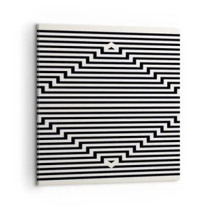 Obraz na plátně - Geometrická iluze - 50x50 cm
