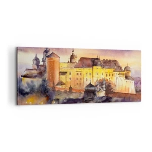 Obraz na plátně - Historie a pohádka - 100x40 cm