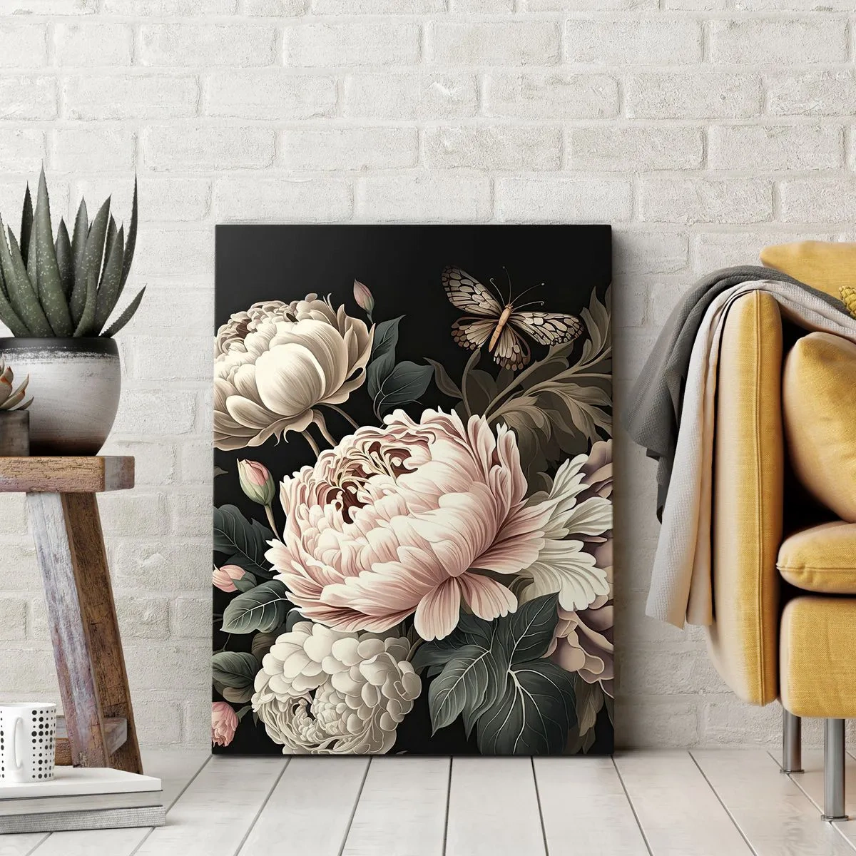 Obraz na plátně - V barokním stylu - 70x100 cm