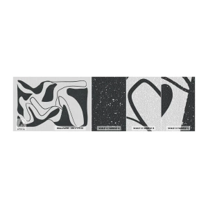 Fototapeta Vzorek Standard Eco - Abstraktní hra v labyrintu - Boho, Minimalismus, Kus - 100x30 cm