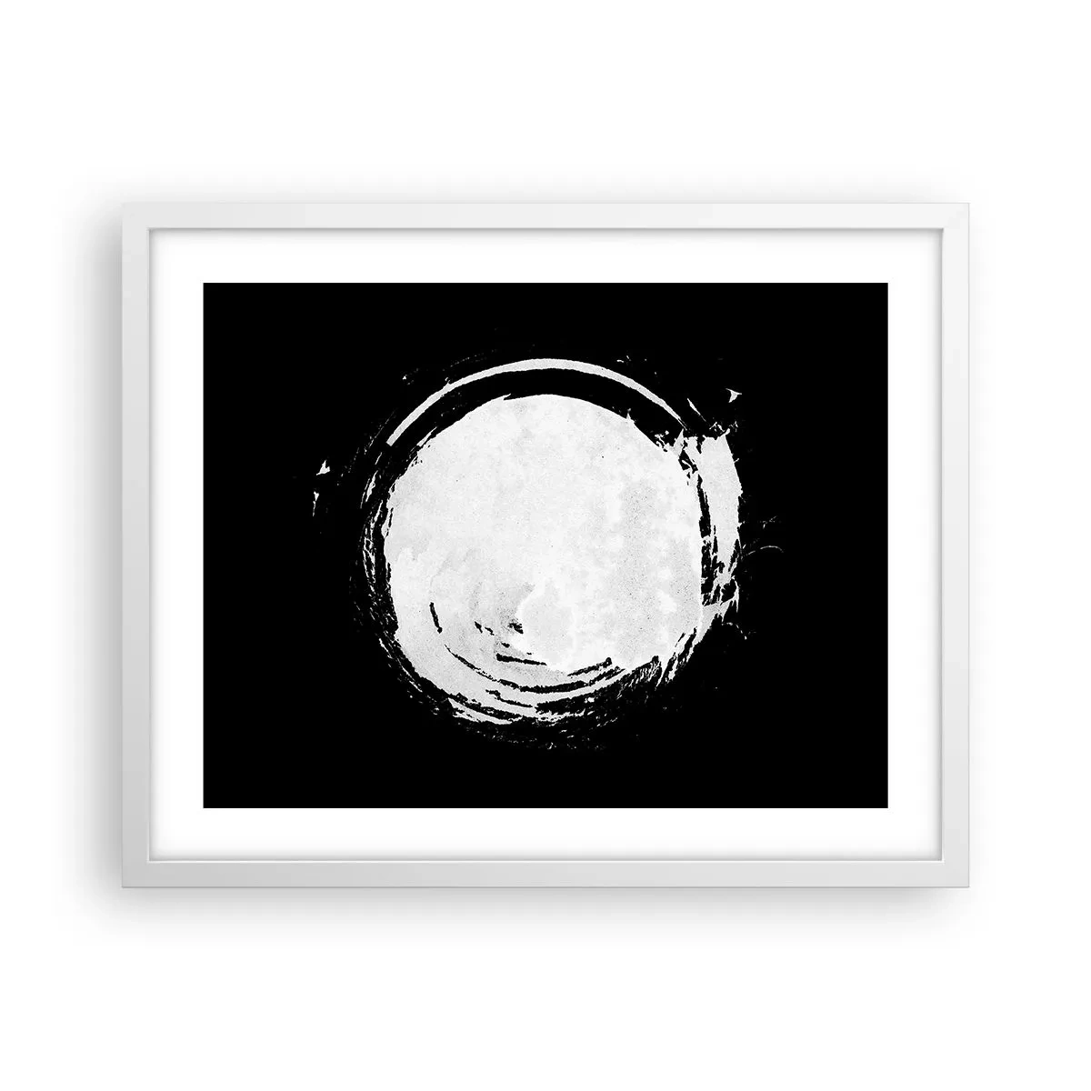 Plakát v bílém rámu - Správné řešení - 50x40 cm