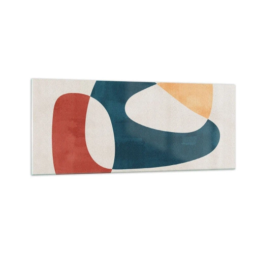 Obraz na skle - Vlivy a metamorfózy - 100x40 cm
