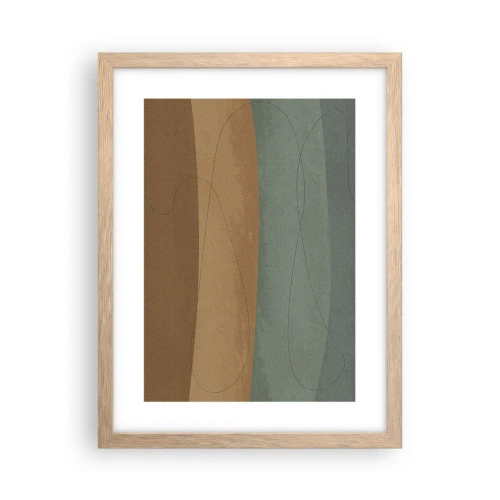 Plakát v rámu světlý dub - Horizontální kompozice - 30x40 cm