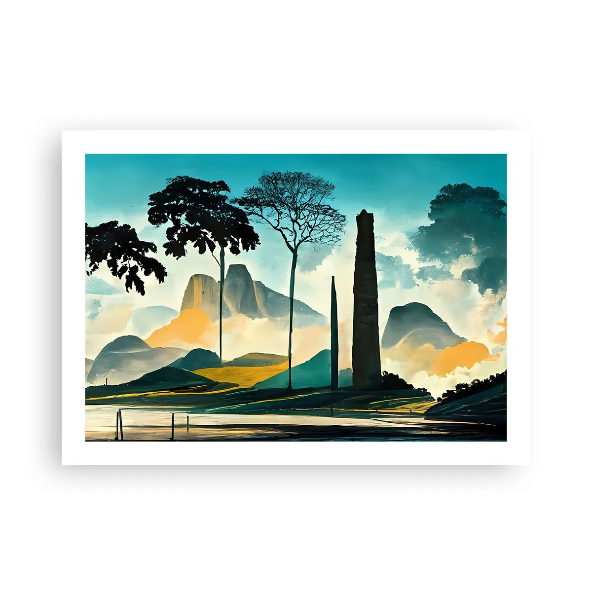 Plakát - Výš a výš - 70x50 cm