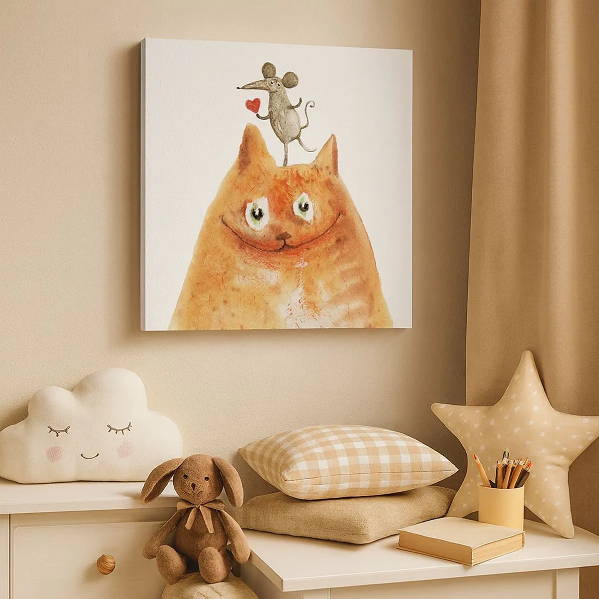 Obraz na plátně - Paradoxy lásky - 30x30 cm