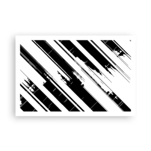 Plakát - Intenzivní a dynamická kompozice - 91x61 cm