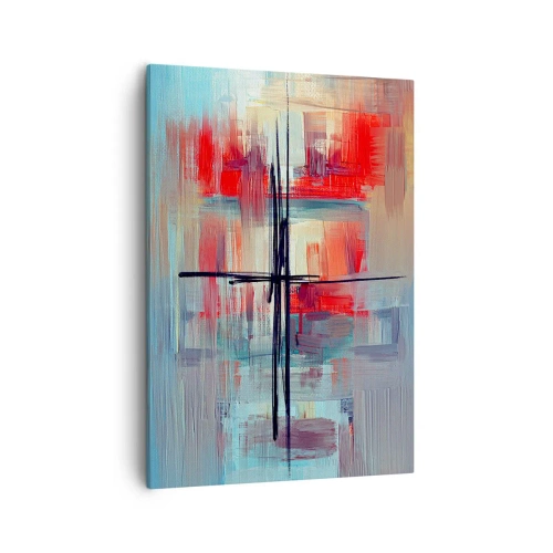 Obraz na plátně - Krajina v neznámé dimenzi - 50x70 cm