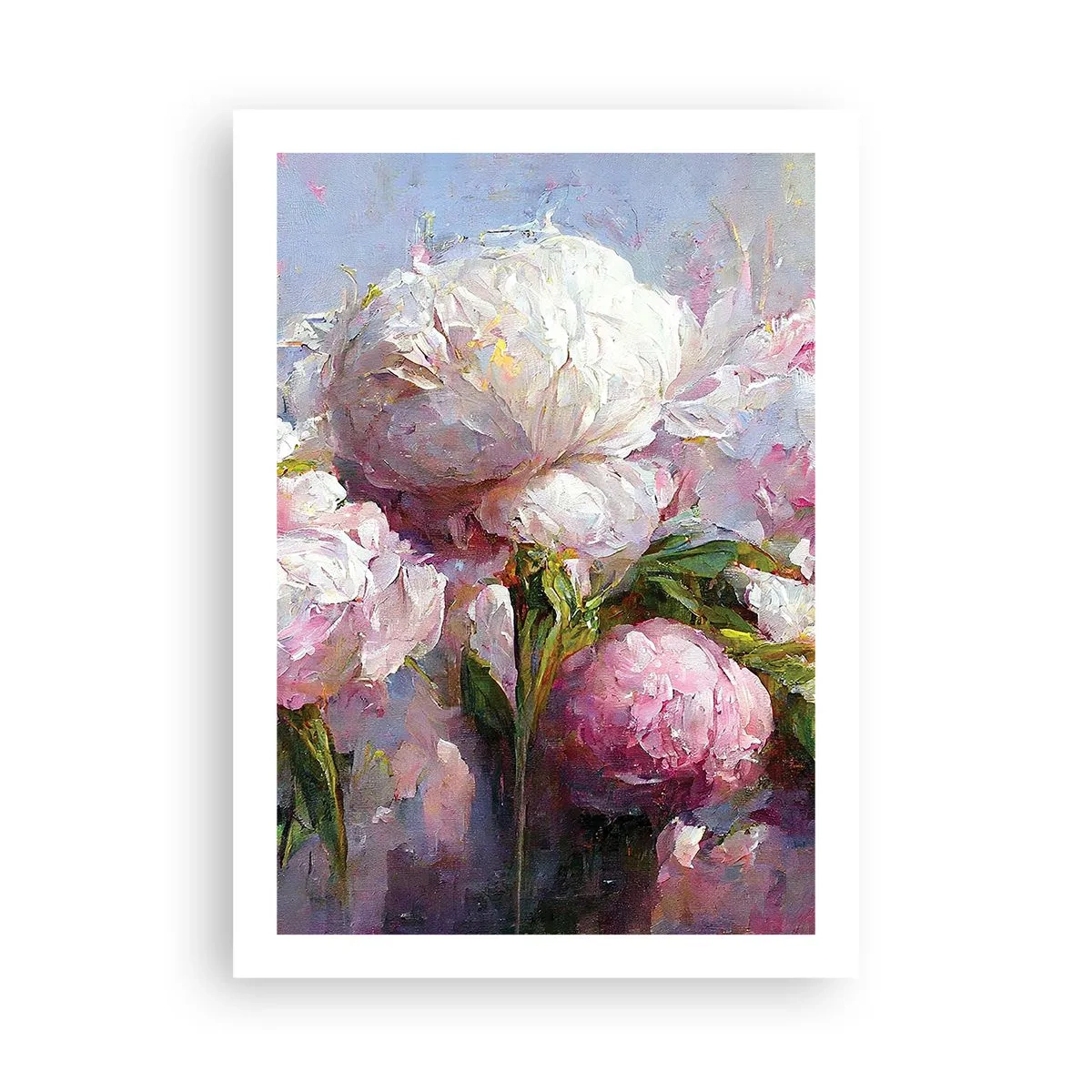 Plakát - Kytice překypující životem - 50x70 cm