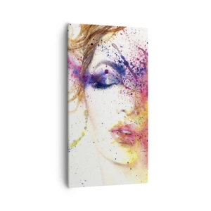 Obraz na plátně - Duhová závrať - 55x100 cm