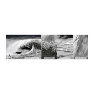 Vzor Fototapety Samolepicí Deluxe Sticker - Hněv oceánu - Moře, Oceán, Vysoká vlna - 100x30 cm