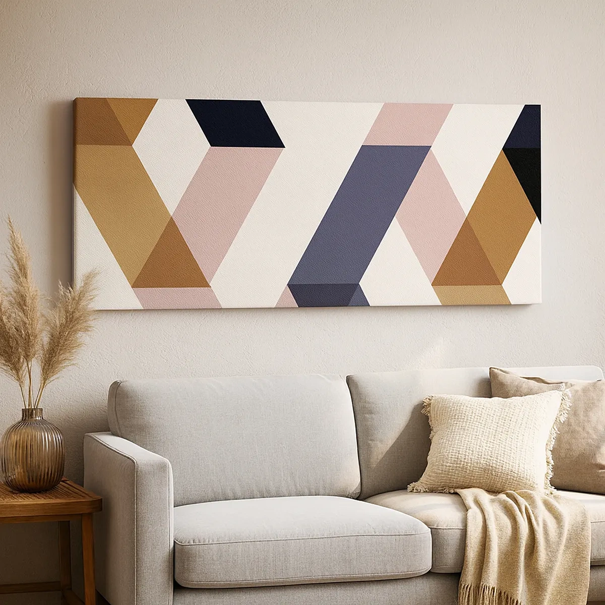 Obraz na plátně - Roviny a úhly - 30x30 cm