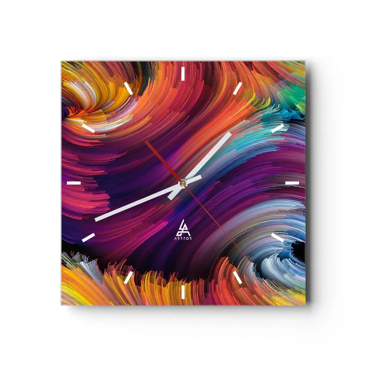 Nástěnné hodiny - Začátek nového světa - 30x30 cm