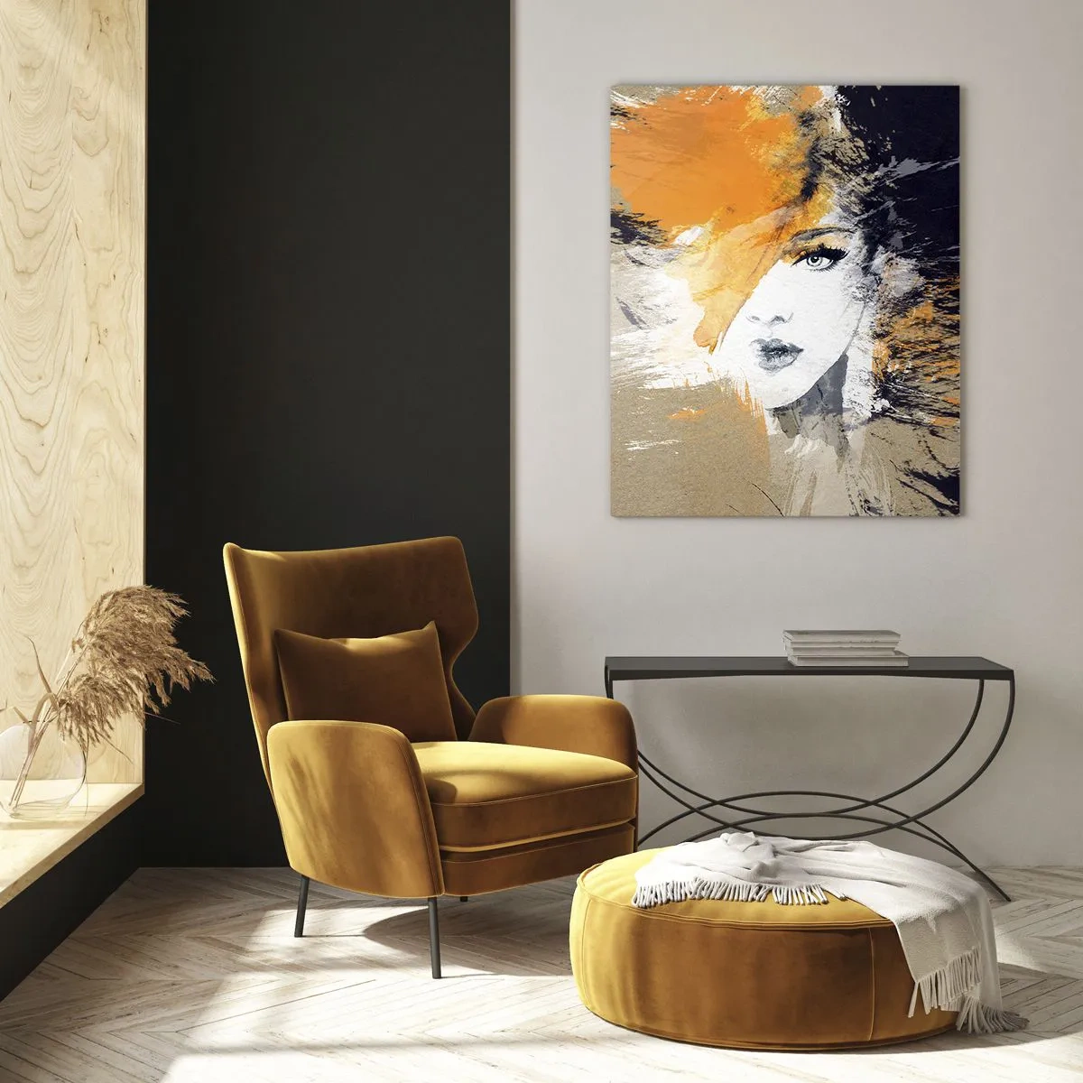 Obraz na skle - A je světlo - 70x100 cm