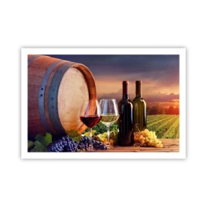 Plakát - Tady má život chuť - 91x61 cm