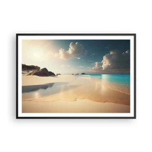 Plakát v černém rámu - Vysněný den - 100x70 cm