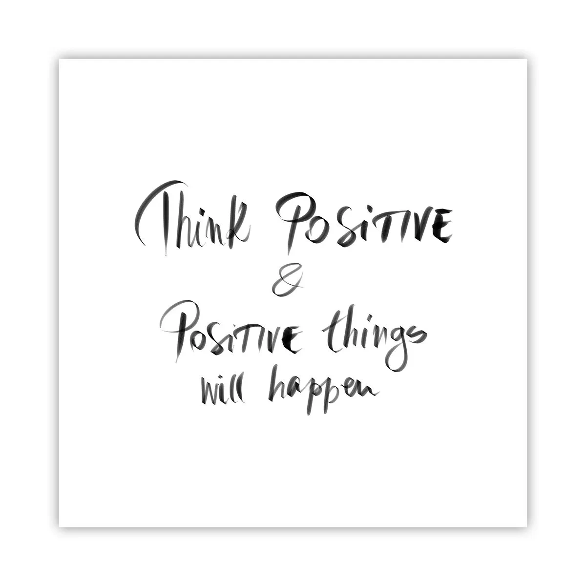 Plakát - Jak žít? - 30x30 cm