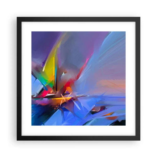 Plakát v černém rámu - Proletěla jako pták - 40x40 cm