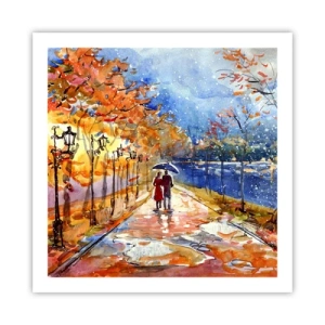 Plakát - Společně k hranici času - 60x60 cm