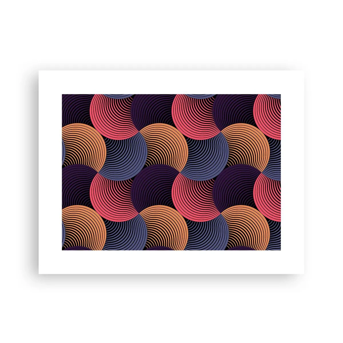 Plakát - V kruhovém rytmu - 40x30 cm