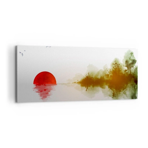 Obraz na plátně - Příslib klidu - 100x40 cm