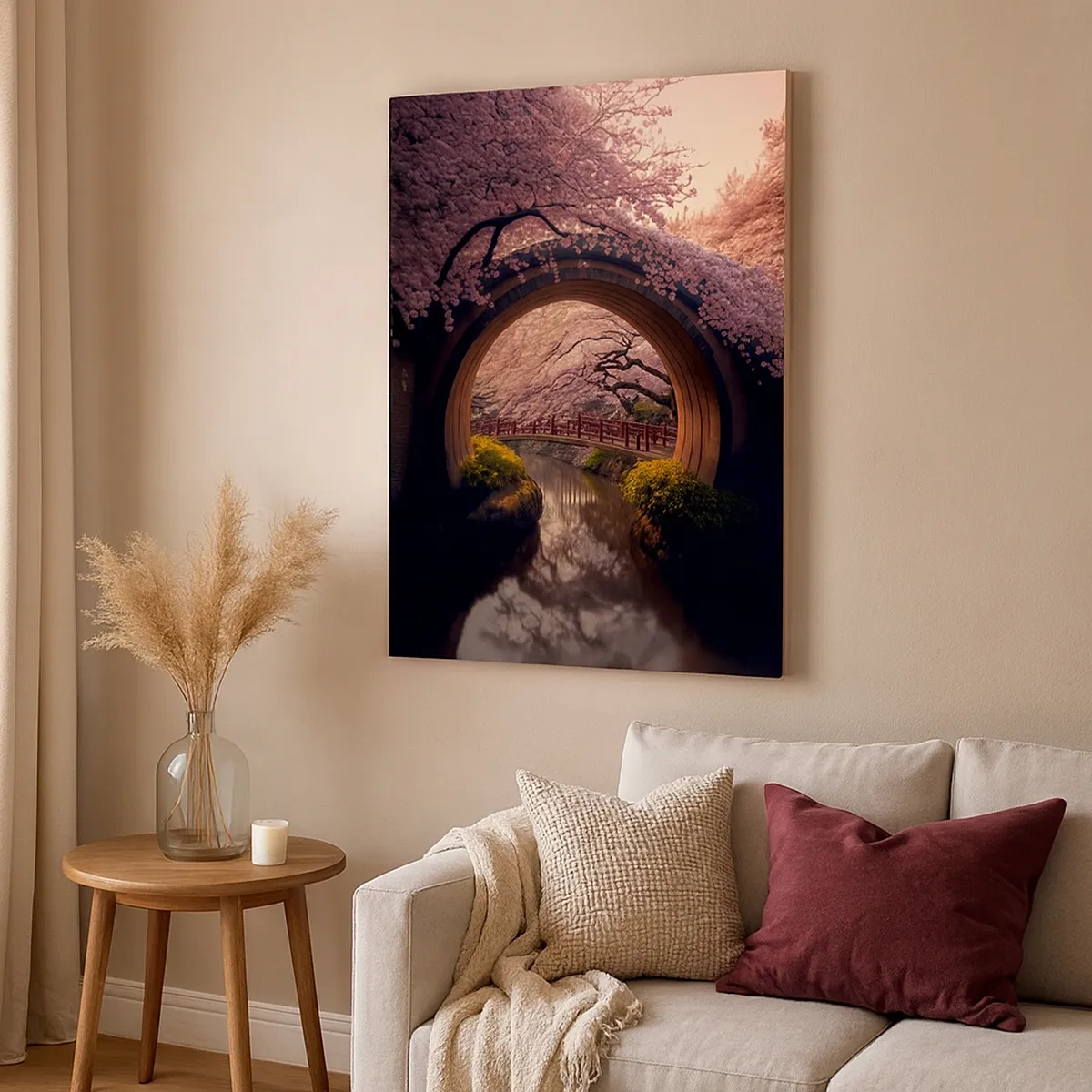 Obraz na plátně - Japonské jaro - 50x70 cm