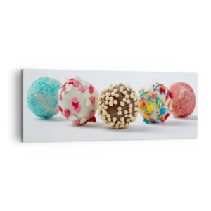 Obraz na plátně - Život může být sladký - 140x50 cm