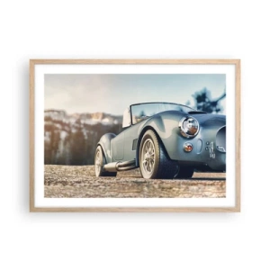 Plakát v rámu světlý dub - Protože na stylu záleží - 70x50 cm