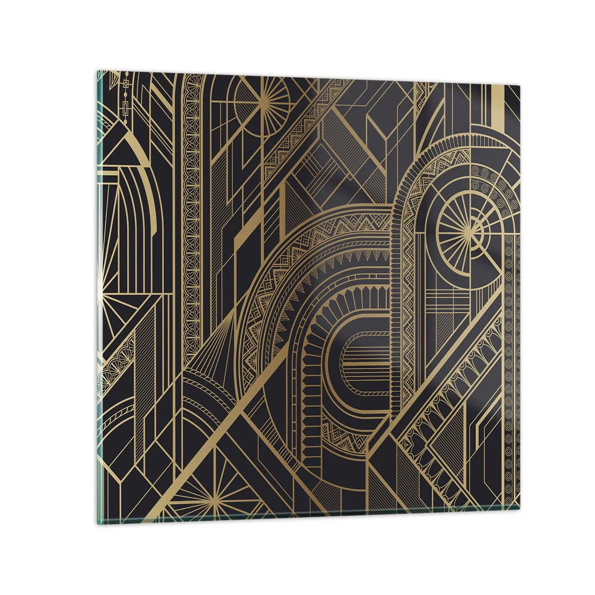 Obraz na skle - Koncepty, nápady, plány - 70x70 cm