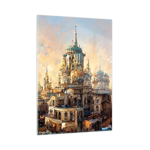 Obraz na skle - Město měst - 50x70 cm
