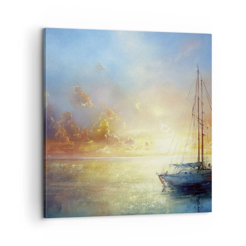 Obraz na plátně - Ve zlatém zálivu - 60x60 cm