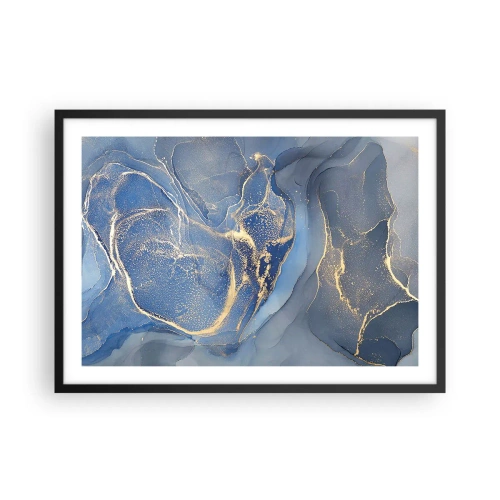 Plakát v černém rámu - Zlatý prach - 70x50 cm