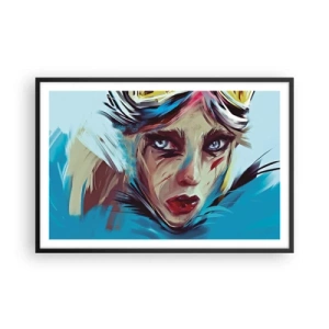 Plakát v černém rámu - Silniční válečnice - 91x61 cm