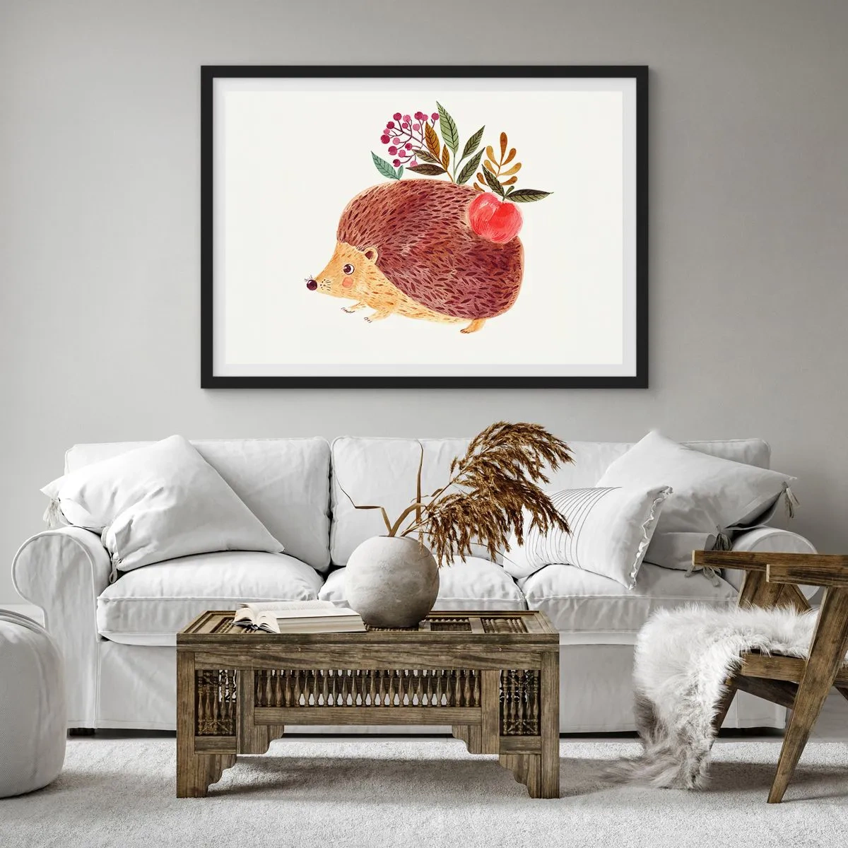 Plakát v černém rámu - A už mě máš rád - 70x50 cm