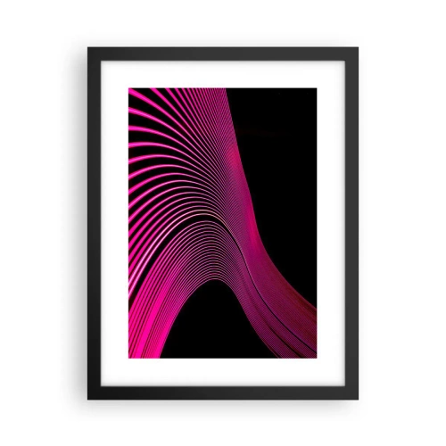 Plakát v černém rámu - Alej světla - 30x40 cm