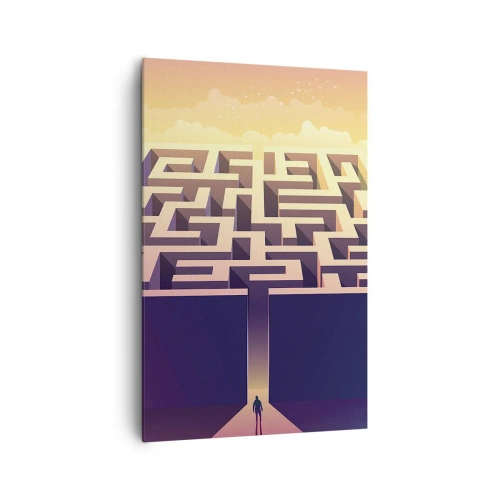 Obraz na plátně - Čas rozhodnutí - 80x120 cm