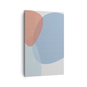 Obraz na plátně - Pastelové vztahy - 80x120 cm