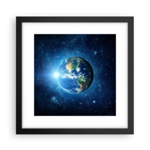 Plakát v černém rámu - Jsme v nebi - 30x30 cm