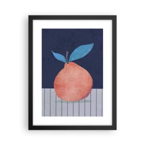 Plakát v černém rámu - Konvexita a rovina - 30x40 cm