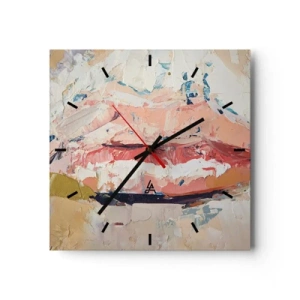 Nástěnné hodiny - Probouzí smysly - 30x30 cm