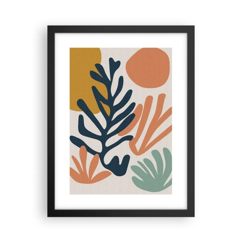 Plakát v černém rámu - Korálová moře - 30x40 cm