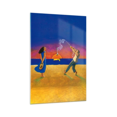 Obraz na skle - Více než hvězda z nebe - 70x100 cm