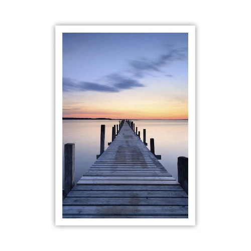 Plakát - Klid příjemného soumraku - 70x100 cm