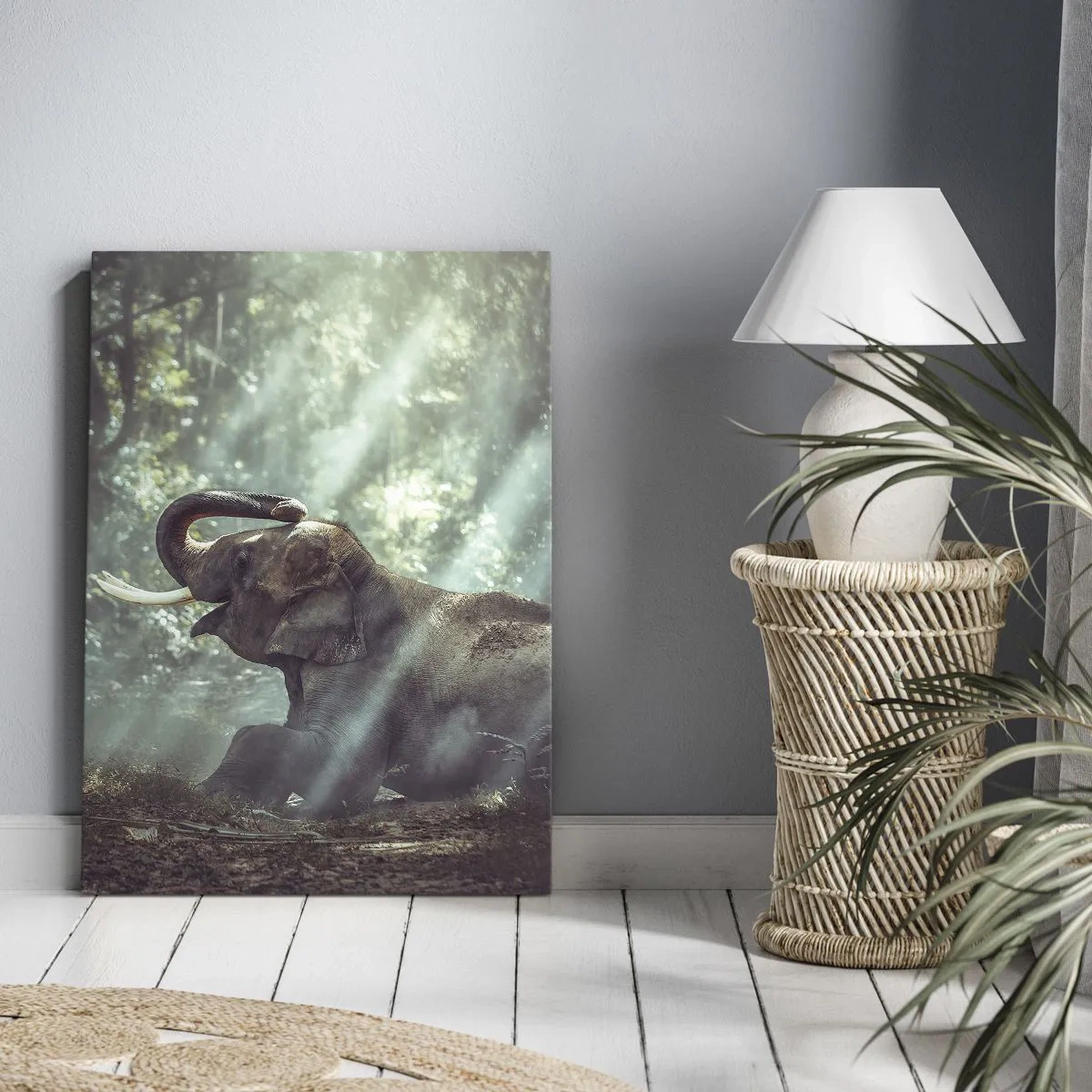 Obraz na plátně - A poslouchej tohle… - 80x120 cm