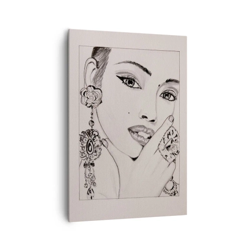 Obraz na plátně - Nejkrásnější klenot - 70x100 cm